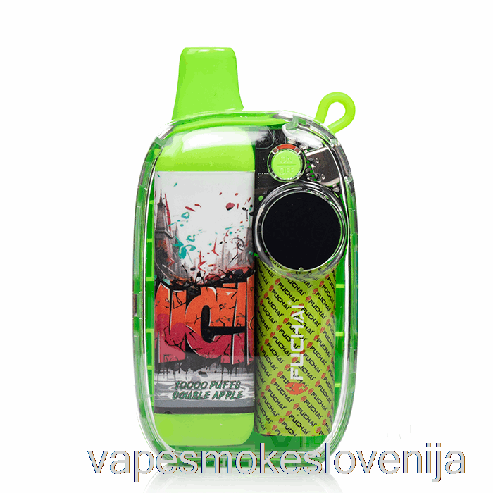 Vape Slovenija Sigelei Fuchai 10000 Za Enkratno Uporabo Dvojno Jabolko